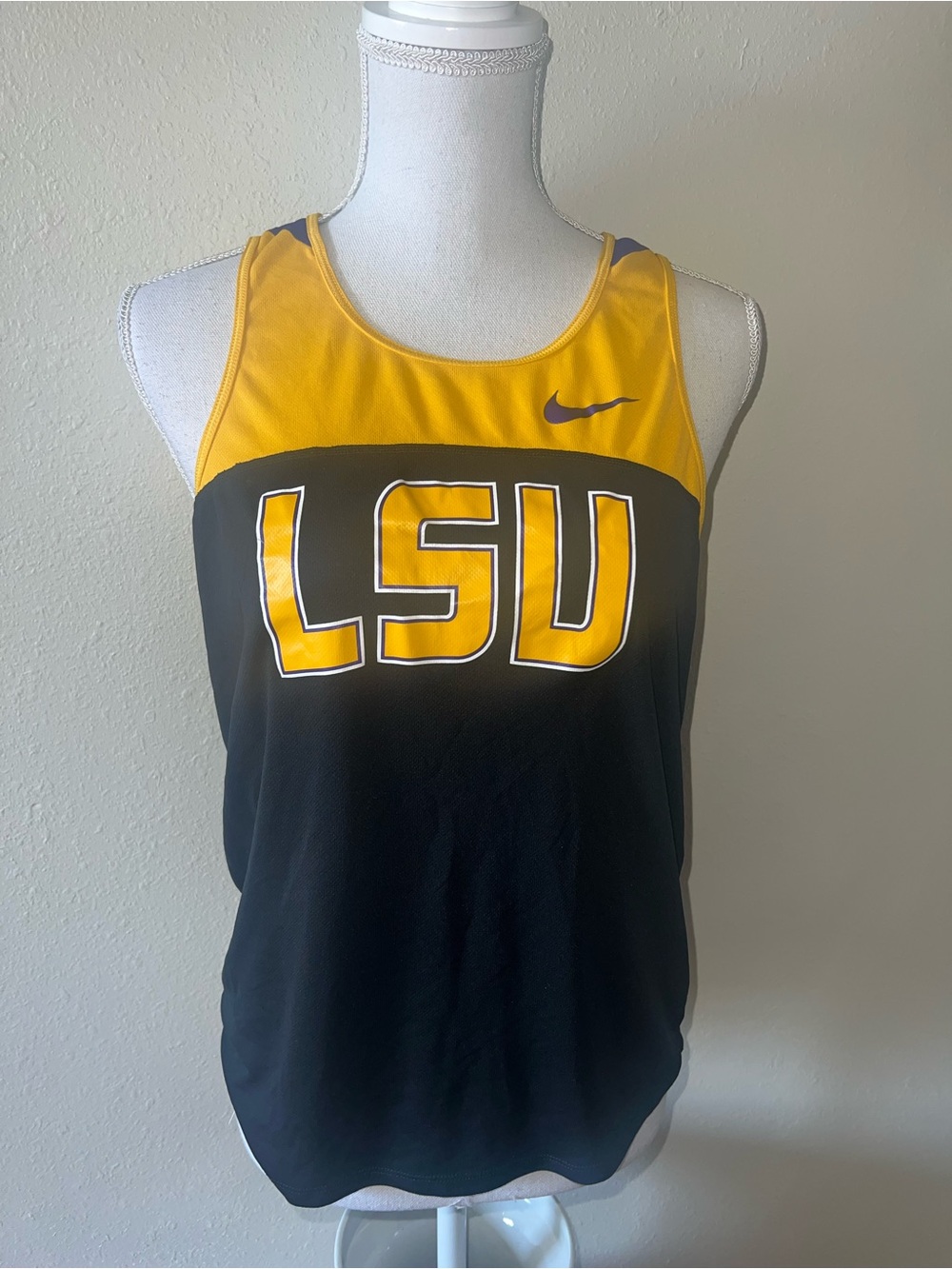 Nike LSU Tigers Dri-Fit Athletic Tank Top